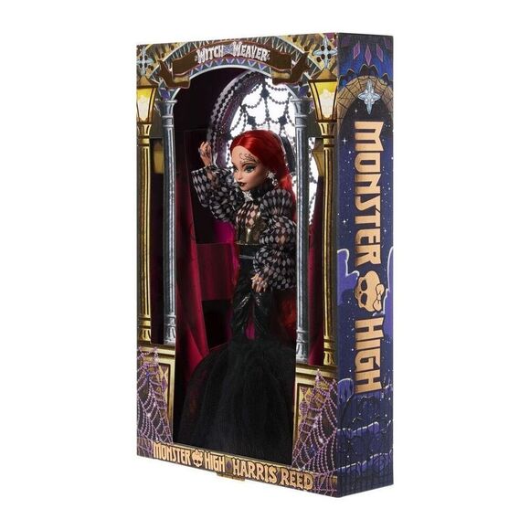 Mattel Creations MONSTER HIGH Witch Weaver HARRIS REED Doll SEALED - Picture 3 of 12